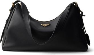 Prada large Aimée shoulder bag - women - Leather - OS - Black