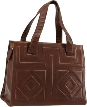 Prada Pre-owned Handbags, female, Brown, Size: ONE SIZE Pre-owned Vintage Hand Bag