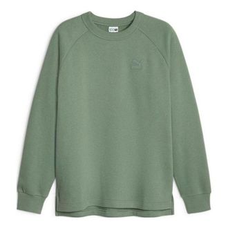 Puma Loose-Fit Sports Pullover Sweatshirt Green 625299-44