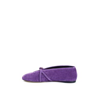 Moschino Ballerinas, female, Purple, Size: 10 US Ballerina