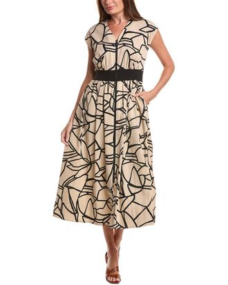Joseph Ribkoff Sleeveless Midi Dress