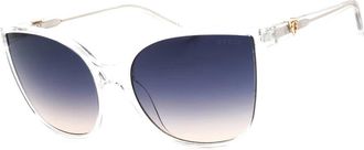 Guess Gradient Smoke Butterfly Ladies Sunglasses GU00144 26B 60