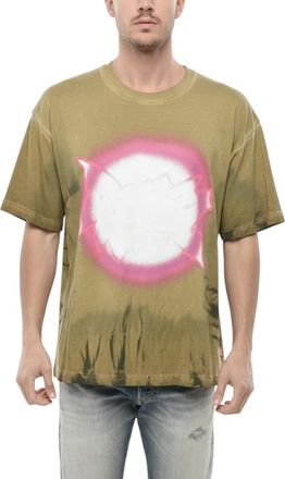 Diesel Green Crew Neck T-Shirt