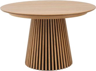 VENTE-UNIQUE.COM Mesa de comedor efecto madera color natural claro