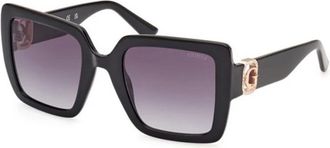 Guess Gu 00103 Zonnebril - Dames - Zonnebrillen - Zwart - 52 MM - Accessoires