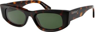 Off-white Unisex Sunglasses Matera 6055 Havana Acetate