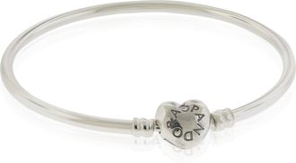 Pandora Moments Silver Bangle Bracelet