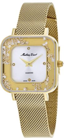 Mathey-Tissot Womens Gemina Silver Dial Watch