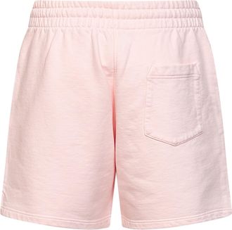 Casablanca Mens Shorts Embroidered Cotton Pink Organic