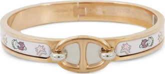 Herm&egrave;s 2010-2025 Funny Ice Cream Enamel Mini Clic Chaine d Ancre PM costume bracelet - Wit