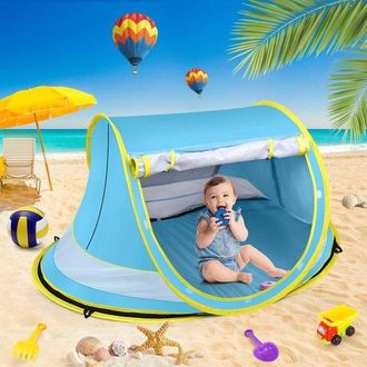 OEM Tienda De Playa Para Beb&eacute;s, Tienda De Playa Desplegable Grande, Tienda De Viaje Port&aacute;til Beb&eacute;s Mosquitera, Tienda Sol Protecci&oacute;n Uv Upf 50+ Beb&eacute;s