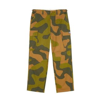 Obey Big Timer Cargo Pant - Heren - Straight fit broeken - Veelkleurig - W29 - Katoen - Broeken