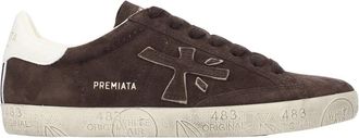 Premiata Steven Sneakers - Dames - Sneakers - Bruin - 36 EU - Leer - Schoenen