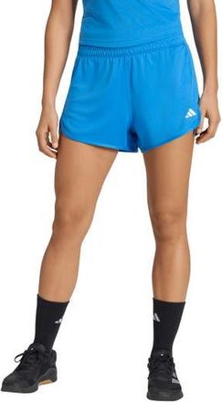adidas Pacer High Waist Knit Shorts in Ray Blue at Nordstrom Rack, Size Xx-Small 5