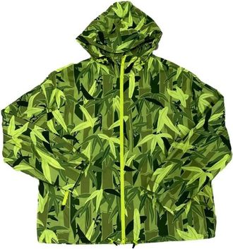 Kenzo Drawstring Hood Windbreaker Jacket, Size X-Large