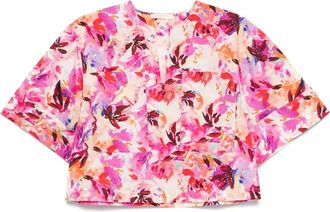 Ulla Johnson Blusa Suri - Rosa