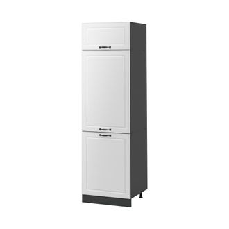 Vicco Armario Alto R-line, Blanco Casa De Campo/antracita, 60 Cm, Vicco