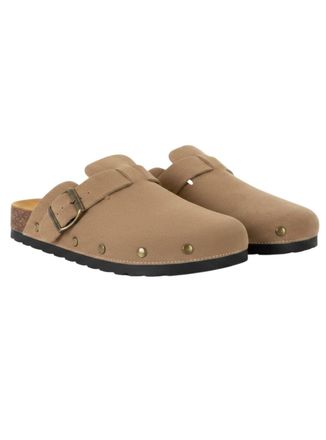 Mia Shoes Womens Hazel Closed-Toe Clogs In Brown