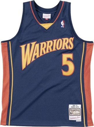 Mitchell & Ness Maglia da basket NBA Golden State Warriors 06 Baron Davis - Blu