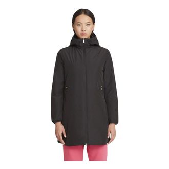 Ciesse Piumini Rain Jackets, female, Black, Size: 2XS Matilda Long Padded Jacket