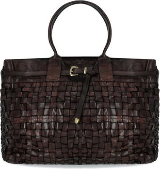 Campomaggi BORSA SHOPPING PENELOPE TESTA DI MORO CAMPOMAGGI