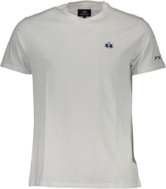 La Martina T-shirt - Heren - T-shirts - Wit - XL - Tops