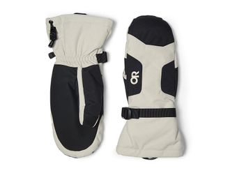 Outdoor Research Adrenaline Mitts Ski Gloves Oyster : XS, Nylon/Polyester