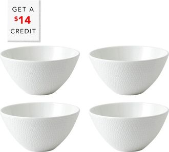 Wedgwood Set Of 4 Gio Dip Bowls
