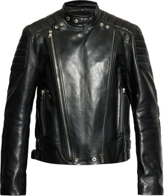 Balmain Giacca in pelle - Nero