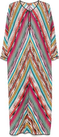 Missoni Copricostume con motivo chevron - Nero