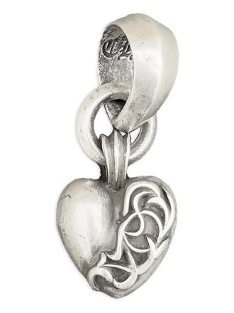 Chrome Hearts floral-heart pendant - Silver
