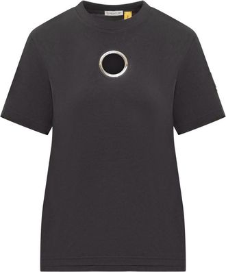 Moncler Black Crew Neck T-Shirt