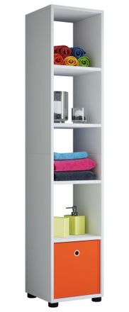 ebuy24 Ebuy24 - Estante De Madera Vcm De Pie Estante De Ahorro De Espacio Dimensiones:al. 152 X An. 31 X P. 30 Cm Estante Elegante De Pie Estante De Almacena