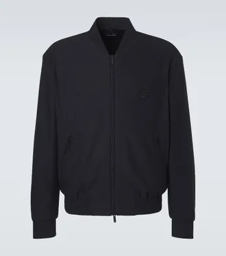 Giorgio Armani Logo blouson jacket
