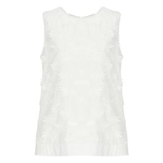 P.A.R.O.S.H. Sleeveless Tops, female, White, Size: XS Sleeveless Blouse