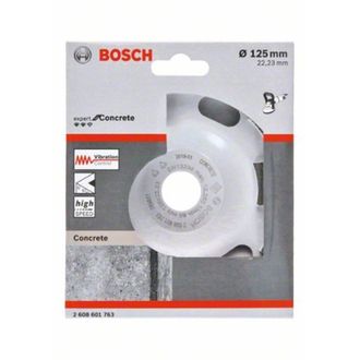 Bosch Professional 2608601763 Expert Corte De Diamante Angular, Discos De Lijado De 125 Mm, Di&aacute;metro Del Orificio: 22,23 Mm, Accesorio Para Amoladora De Hor