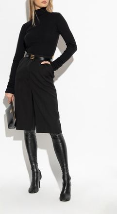 Givenchy Wool Shorts, Womens, Black