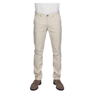 BRIGLIA 1949 Linen Bridle Trousers for Men