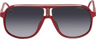 Carrera Grey Shaded Pilot Mens Sunglasses CARRERA 1047/S 0C9A/9O 62