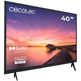 Cecotec Tv - Televisore led de 40 Pollici con Risoluzione Full hd - Serie 0 0040. Sistema Dolby, sintonizzatore DVBT/T2/C/S/S2, altoparlanti da 16W