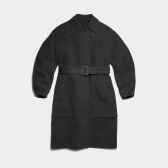 Canada Goose Mila Coat (Women, Carbon Heather, L)