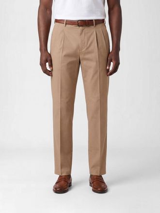 Incotex Pantaloni chino in cotone e lino stretch