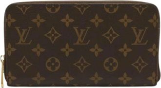Louis Vuitton Pre-owned Wallets, male, Brown, Size: ONE SIZE Pre-owned Zippy Organizer Monogram Long Wallet