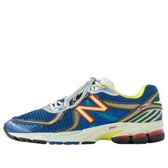 New Balance x Aim&eacute; Leon Dore 860v2 Blue Yellow ML860DA2