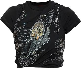 Diesel T-Wincy Top - Tops - Mujer - Negro - XS