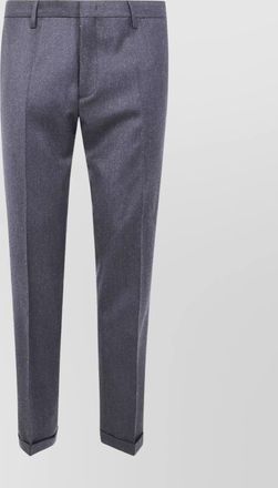 Paul Smith tailored mens trousers cuffed hem