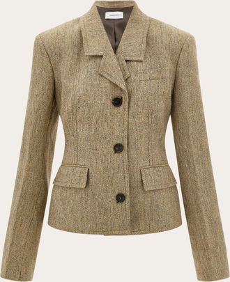 Ferragamo Donna Blazer monopetto Multicolore