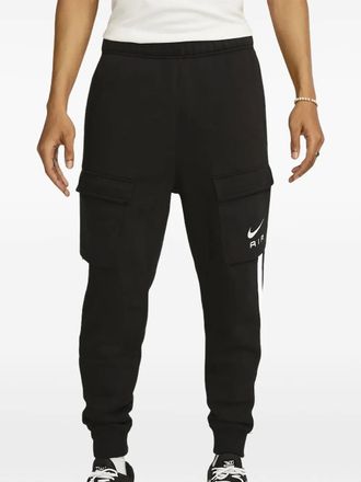 Nike Air Black/Summit White fleece cargo trousers