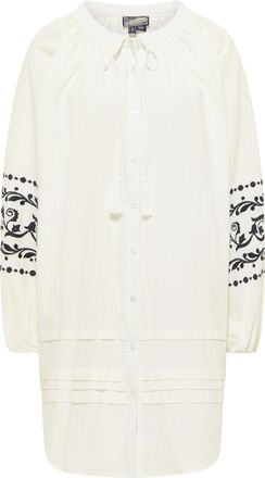 Dreimaster Dreimaster Oversized jurk Dames wolwit