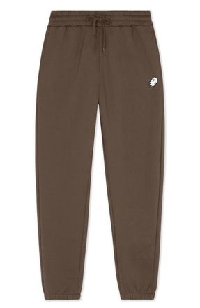 Dalix Ghost Midweight Fleece Regular Fit Track Pants in Walnut at Nordstrom, Size Xx-Large